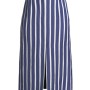 STRIPED SKIRT WITH SLIT