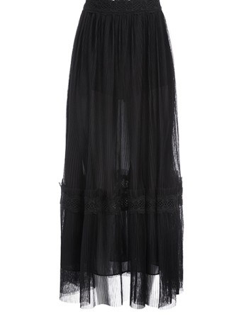LONG SEAL SKIRT