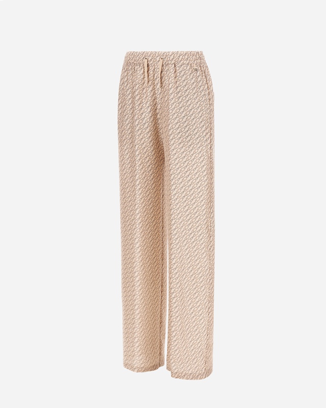 TROUSERS IN ICONIC PRINT SILK Herno for women TROUSERS IN ICONIC PRINT SILK Herno for women