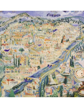 SCARF MAP OF FLORENCE SCARF MAP OF FLORENCE