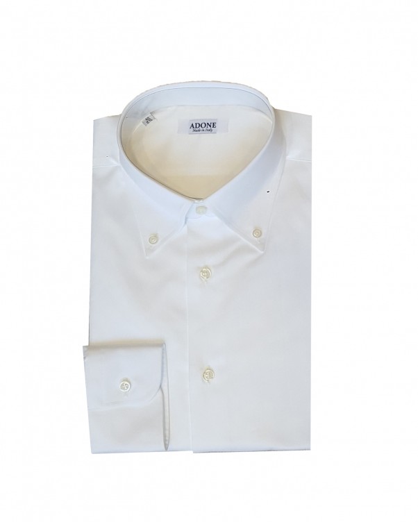 ПАМУЧНА РИЗА/SLIM FIT - ПАМУЧНА РИЗА/SLIM FIT - Ризи & блузи - Риза ADONE Цвят: бяло Състав: 100% памук Ръкавите са завършени с маншети Копчета Яка с копчета Вталена/Slim fit