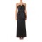 LONG SATIN DRESS